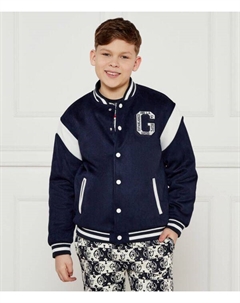 Куртка-Бомбер Loose fit, синий Guess