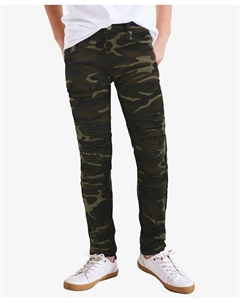 Модные джинсы Big Boy's Moto, зеленый Xray