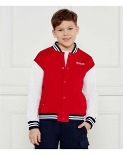 Куртка-Бомбер Oversize fit, красный Tommy hilfiger