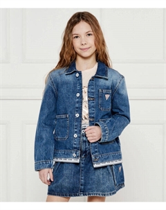 Джинсовая куртка Oversize fit, синий Guess