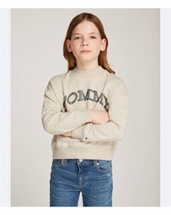 Свитер Regular fit, желтый Tommy hilfiger