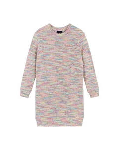 Разноцветное трикотажное платье, мультиколор Andy & evan