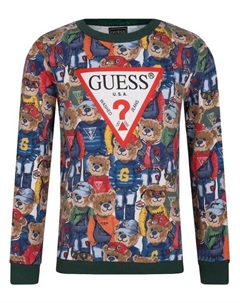 Свитер Regular fit, мультиколор Guess