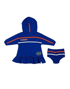 Платье с капюшоном и комплект шароваров Royal Florida Gators Winifred для девочек-младенцев, синий Colosseum