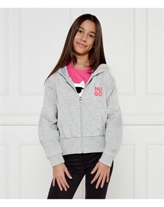 Свитер Regular fit, серый Hugo kids