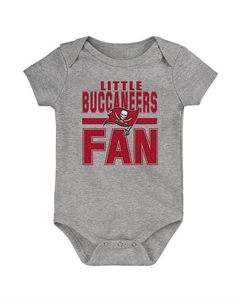 Серый комбинезон Tampa Bay Buccaneers Little Fan для новорожденных, серый Outerstuff