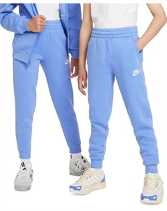Флисовые спортивные брюки Big Kids Club, синий Nike