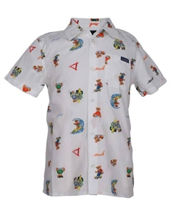 Рубашка Regular fit, белый Guess