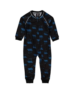 Джемпер с молнией во всю длину и реглан для новорожденных Black Carolina Panthers, черный Outerstuff