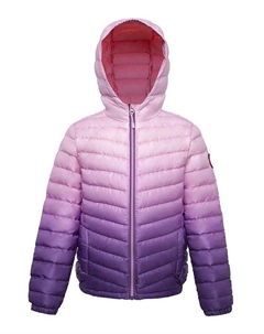Сверхлегкая компактная пуховая куртка для девочек, фиолетовый Rokka&rolla