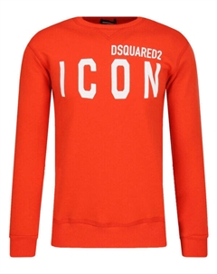 Свитер унисекс Regular fit, красный Dsquared2