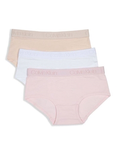Хипстерские трусы с логотипом Big Girls, набор из 3 шт., мультиколор Calvin klein