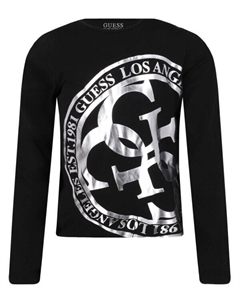 Блуза Regular fit, черный Guess