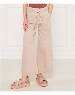 Брюки Flare fit, желтый Guess