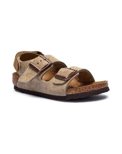 Кожаные сандалии milano kids leve, желтый Birkenstock