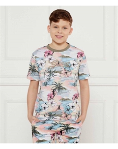 Футболки Oversize fit, мультиколор Guess