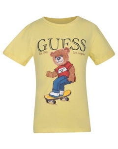 Футболки Regular fit, желтый Guess