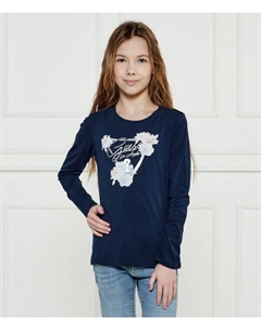 Блуза Regular fit, синий Guess