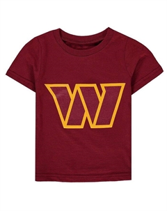 Бордовая футболка с логотипом команды Washington Commanders для новорожденных, красный Outerstuff