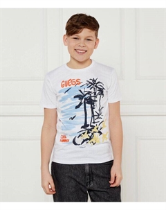 Футболки Regular fit, белый Guess