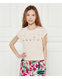 Футболки Regular fit, коричневый Guess