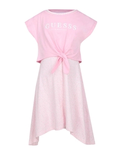 Платье из эластичного джерси, розовый Guess