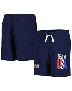 Винтажные шорты Americana Big Boys Navy Team USA, синий Outerstuff