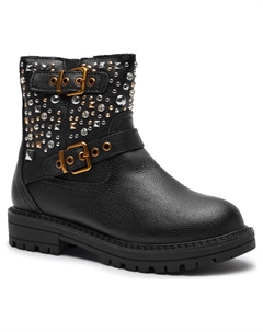 Кожаные хакни-ботинки, черный Kurt geiger