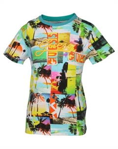 Футболки Regular fit, зеленый Guess