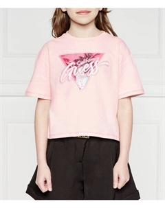 Футболки Regular fit, коричневый Guess