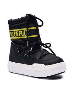 Утепленные зимние ботинки jr park, черный Moon boot