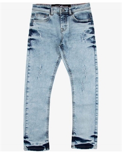 Легкие потертые эластичные джинсы Big Boy - для детей, синий Xray