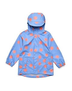 Дождевик водонепроницаемый в горошек, голубой Snapper rock