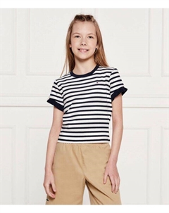 Футболки Slim fit, синий Tommy hilfiger