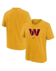 Золотая футболка с логотипом команды Big Boys Washington Commanders, золотой Nike