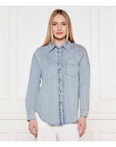 Рубашка джинсовая Regular fit, синий Liu jo
