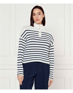 Шерстяной свитер Regular fit, белый Tommy hilfiger