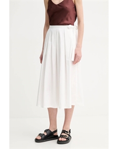 Юбка из хлопка, белый Weekend max mara