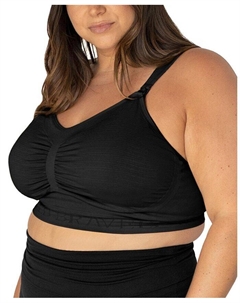 Плюс размер Sublime Hands-Free Pumping & Бюстгальтеры для кормления - подходят для моделей 38B-44D, черный Kindred bravely