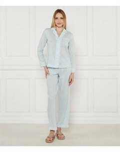 Пижама Regular fit, голубой Lauren ralph lauren