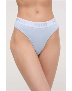 Стринги, синий Hugo