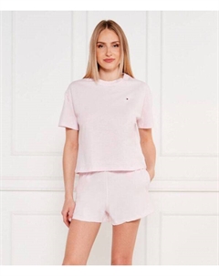 Пижама Regular fit, коричневый Tommy hilfiger