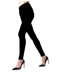 Женские плотные термонепрозрачные колготки, черный Memoi