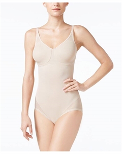 Женское боди с прозрачной отделкой Extra Firm с контролем живота 2783, слоновая кость/кремовый Miraclesuit