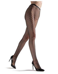 Женские колготки из сетки двойного переплетения, черный Natori