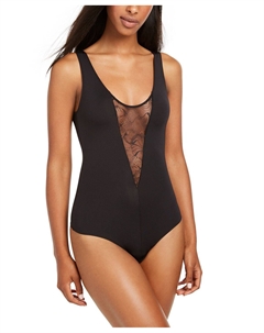 Женское нижнее белье-боди-стринги Lydia, только онлайн, черный Vince camuto