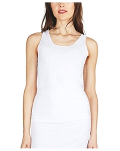 Женская двусторонняя комфортная майка на бретелях, белый Memoi