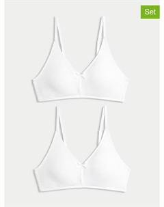 Бюстгальтер без косточек, белый Marks & spencer