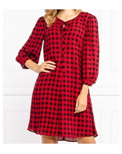 Платье с бантом, красный Max&co