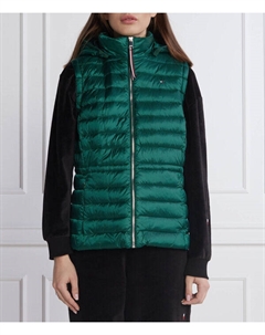 Женственный пуховик Regular fit, зеленый Tommy hilfiger